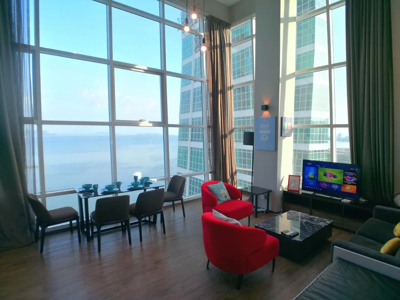 Apartman Georgetown Seaview Seafront Duplex Hotel Malajzia